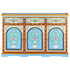L' Orientaliste -  Hand Painted Sideboard 120x35x76 cm Solid Mango Wood